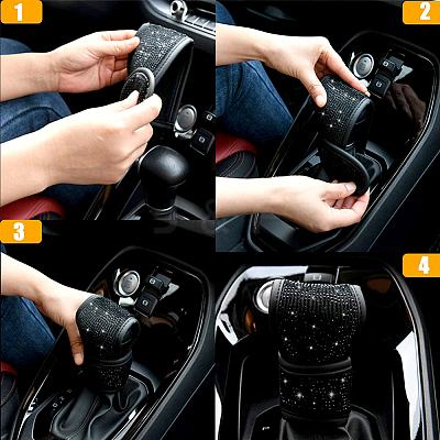 2Pcs Felt Gear Cover AJEW-CL0003-25-1