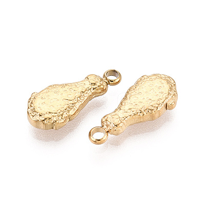 304 Stainless Steel Pendants STAS-T067-76G-1