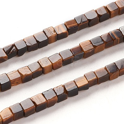 Natural Tiger Eye Beads Strands G-F631-K08-1