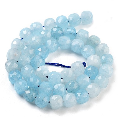 Natural White Jade Beads Strands G-H028-A09-04-1