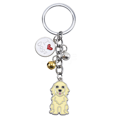 Alloy Enamel Keychain FIND-SZC0015-279-1