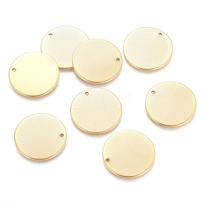 Ion Plating(IP) 304 Stainless Steel Pendants STAS-I124-03B-G-1