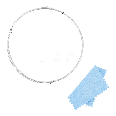 2M Half Hard 925 Sterling Silver Wire STER-UN0001-32B-1