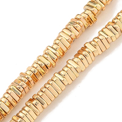 Electroplated Synthetic Non-magnetic Hematite Beads Strands G-C136-B01-01-1
