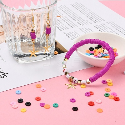 2928Pcs Geometry Polymer Clay & Acrylic & CCB Plastic & Shell Beads DIY-YW0002-88-1
