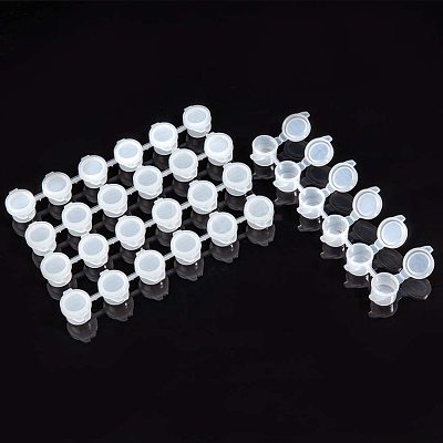 3ml 6 box Plastic Empty Paint Palette TOOL-PH0016-56-B-1