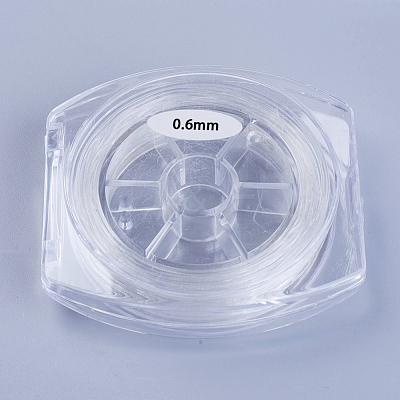 Round Japanese Elastic Crystal String EW-G008-01-0.6mm-1