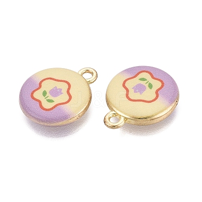 Printed Alloy Pendants PALLOY-SZC0008-12E-1