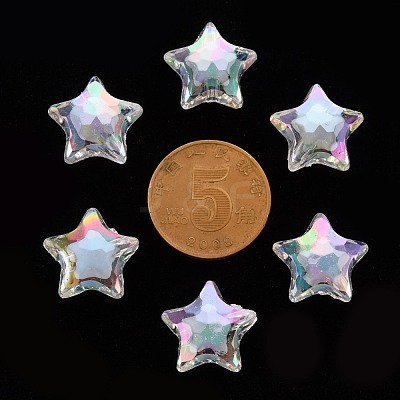 Transparent Acrylic Beads X-TACR-S152-02D-SS2113-1