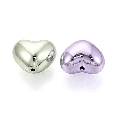 Plating Opaque Acrylic Beads PACR-T018-05M-1