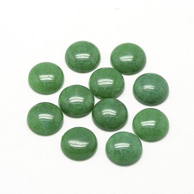 Natural White Jade Cabochons X-G-R416-12mm-08-1