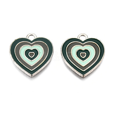 Alloy Enamel Pendants ENAM-N054-93P-1
