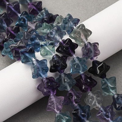 Natural Fluorite Beads Strands G-NH0063-01-1