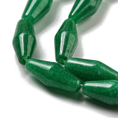 Natural White Jade(Dyed) Beads Strands G-A223-A07-01-1