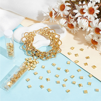 140Pcs Electroplated Glass Seed Beads SEED-NB0002-07B-1