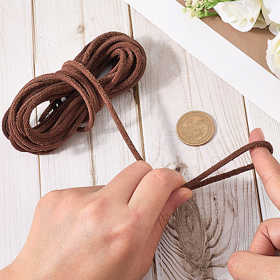 5M Cowhide Leather Cords for DIY Craft WL-GF0001-25B-02-1