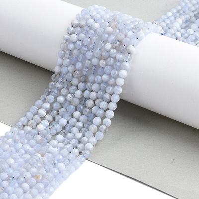 Natural Blue Lace Agate Beads Strands X-G-K366-B02-02-1