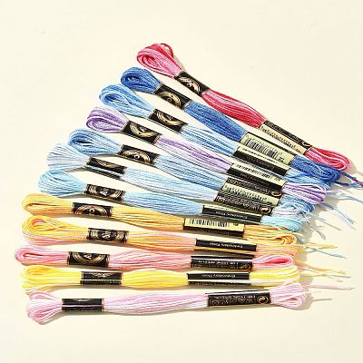 6-Ply Polyester Embroidery Floss OCOR-FZ0001-01D-1