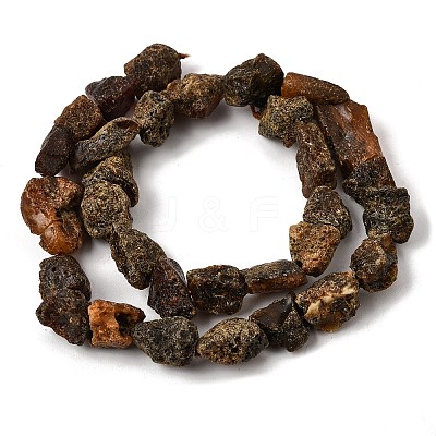 Raw Rough Natural Amber Beads Strands GG-CBAC13F-D01-02-1