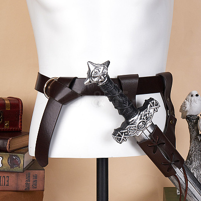 Medieval Retro Sword Holster AJEW-WH20006-75B-1