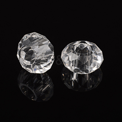 Glass European Beads GDA007-01-1