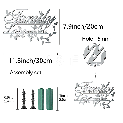 Iron Hanging Decors AJEW-WH0306-010-1