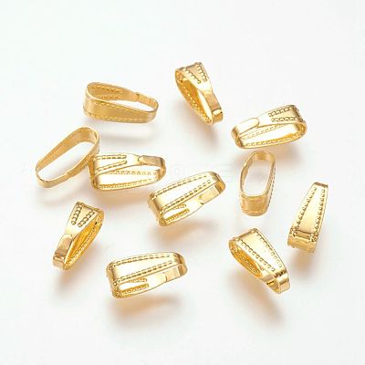 Brass Snap on Bails X-KK-H338-G-LF-1