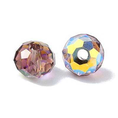 AB Color Plated Glass Beads EGLA-P059-03A-AB12-1