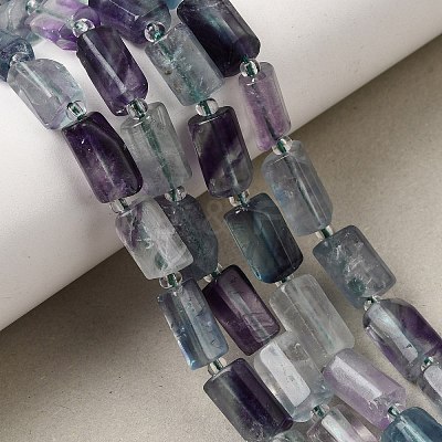 Natural Fluorite Beads Strands GG-CBA8682-A01-1