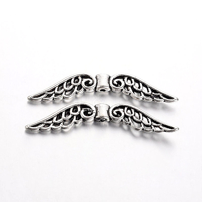 Tibetan Style Alloy Beads TIBEB-LF10808YKG-AS-FF-1