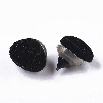 Flocky Plastic Cabochons for DIY Scrapbooking Crafts DIY-Q015-06D-01-1