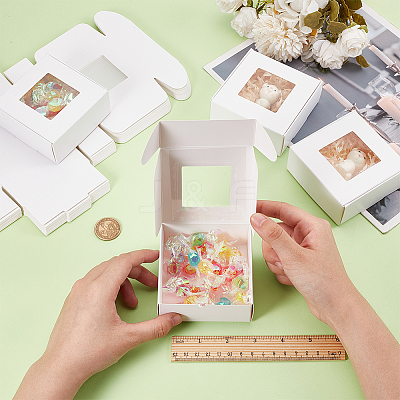 Paper Gift Storage Box CON-WH0001-27A-01-1