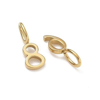 304 Stainless Steel Charms SA-CBA9F11-01G-1