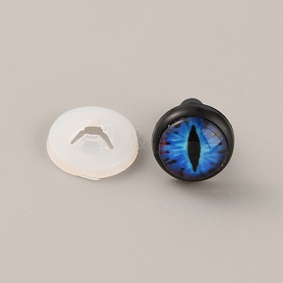 Plastic Doll Eyes DIY-WH0297-35-1