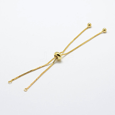Rack Plating Brass Chain Bracelet Making KK-A142-018-1