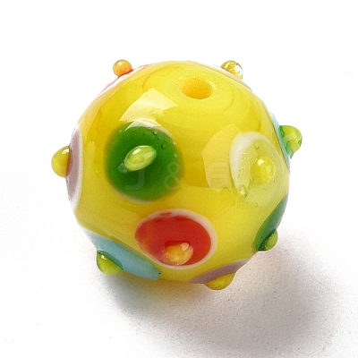 Handmade Lampwork Beads LAMP-F022-03E-1