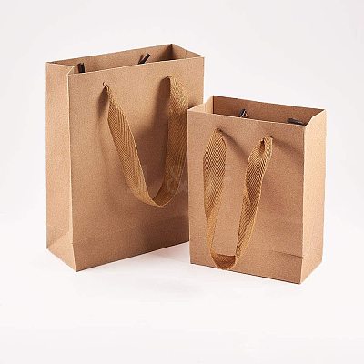 Kraft Paper Bags Gift Shopping Bags AJEW-PH0016-50-1