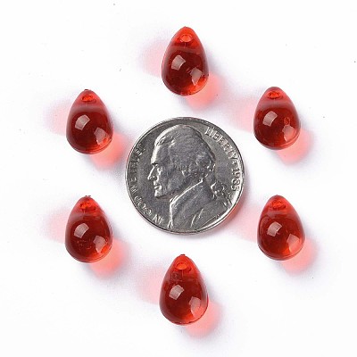 Transparent Acrylic Charms MACR-S373-67-B01-1