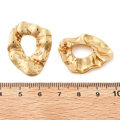 304 Stainless Steel Stud Earrings for Women EJEW-U052-07G-1