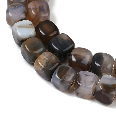 Natural Dragon Veins Agate Beads Strands G-G177-E16-01-1
