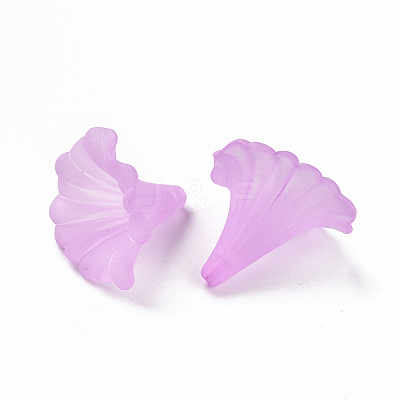 Transparent Acrylic Beads X-BSF796-C08-1