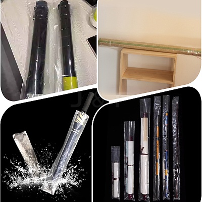 Rectangle Plastic Film Storage Bags LS-ABAG-WH0038-46-1