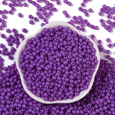 Opaque Acrylic Beads SACR-A007-01A-08-1