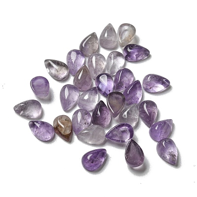 Natural Amethyst Cabochons G-Q173-02A-01-1