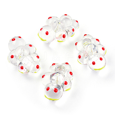 Transparent Acrylic Beads ACRC-T012-01-D01-1