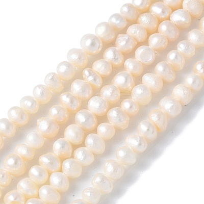 Natural Cultured Freshwater Pearl Beads Strands PEAR-I007-07L-01-1
