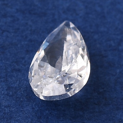 Teardrop-Shaped Cubic Zirconia Cabochons ZIRC-TAC0004-02C-1