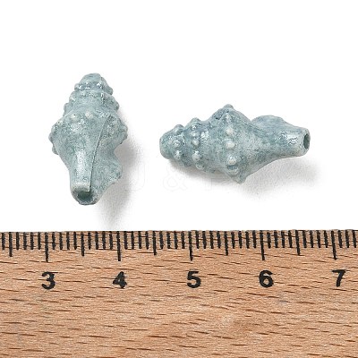 Vintage Handmade Porcelain Beads PR-CBA4F13-G04-1
