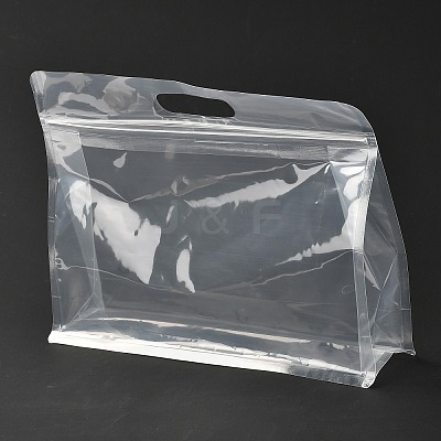 Transparent Plastic Zip Top Bag X-OPP-L003-02D-1