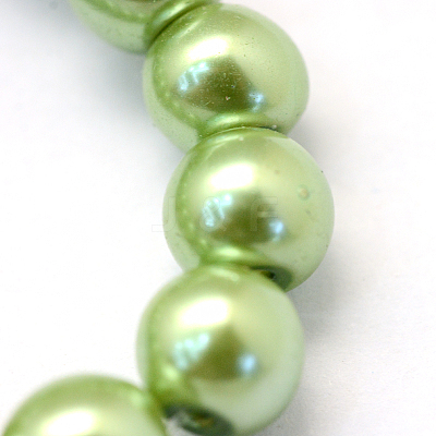 Baking Paint Glass Pearl Bead Strands X1-HY-Q003-3mm-26-1